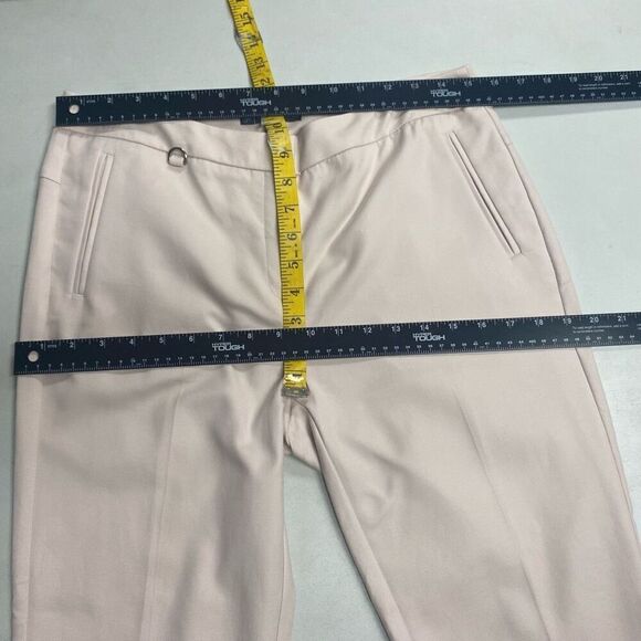 ADRIANNA PAPELL  Women’s Capris Size 8 Inseam 23”‎ Pink Cream SEE DESCRIPTION - Picture 9 of 10